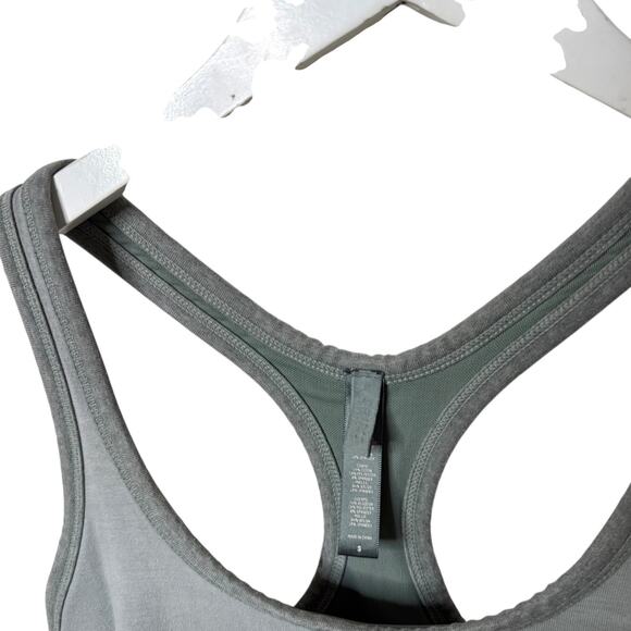 Skims Outdoor Mid Thigh Bodysuit Romper Racerback Scoop Neck Blue Chalk Small - Picture 6 of 8